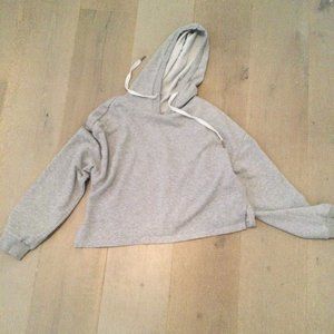 Cropped Grey hoodie